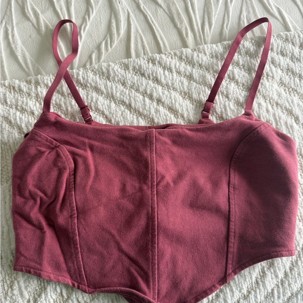 ALO Yoga Mauve Bra Top